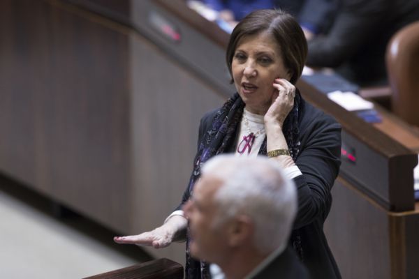 יותר מאבו מאזן: מה מטריד את זהבה גלאון?