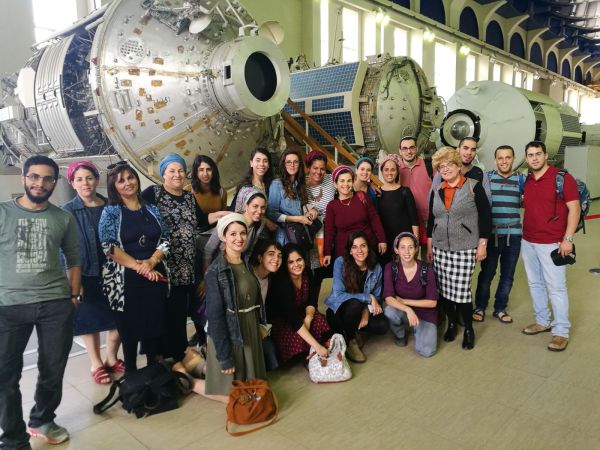 משלחת סטודנטים מהרצוג לסוכנות החלל ברוסיה