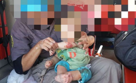 תינוק בן שנה נפצע בפיגוע אבנים בגוש עציון