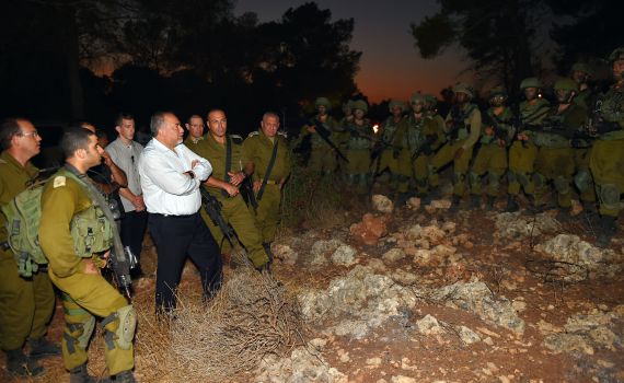 שר הביטחון ביקר בתרגיל החטיבתי של גבעתי