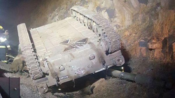 קצין ולוחם צה"ל נהרגו מהתהפכות תותח בגולן