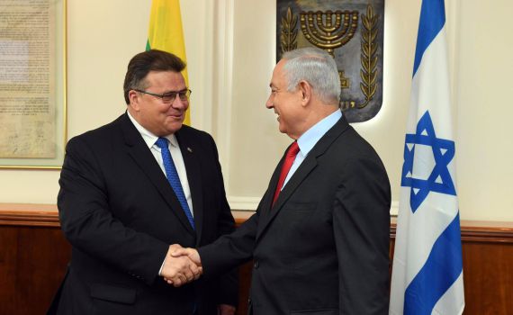 נתניהו: "לישראל קשר רב שנים עם ליטא אישי ולאומי"