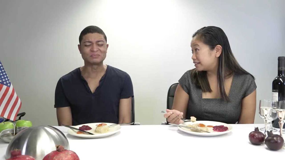 קורע: כשאמריקאים טעמו גפילטע פיש. צפו