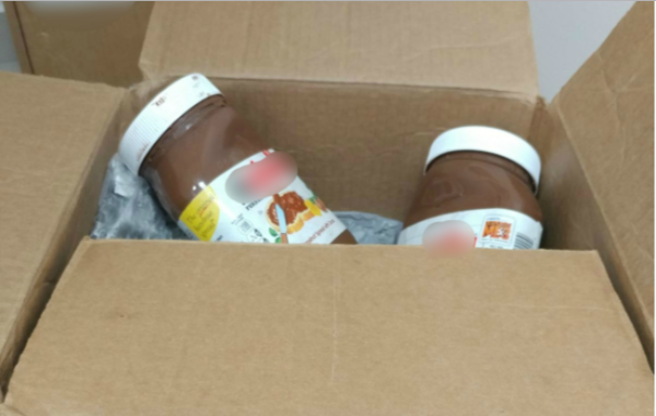 סמים מסוכנים נמצאו בתוך ממרח שוקולד