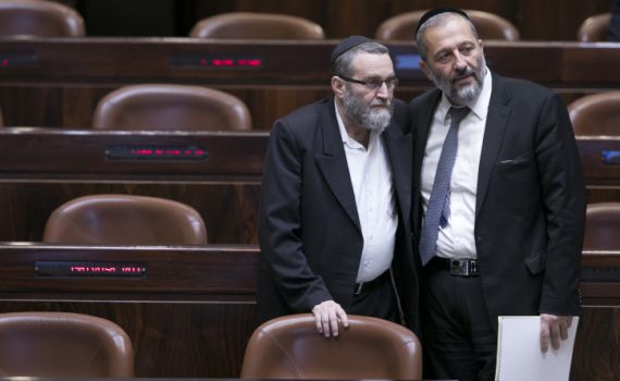 בדרך למפץ פוליטי- חרדי: "לא שולל ריצה משותפת"