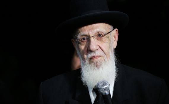 ראש מועצת חכמי התורה מסרב לפגוש את גואטה