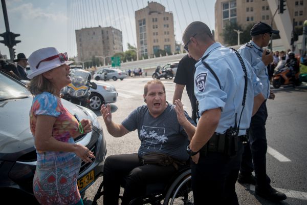 מחאת הנכים מתחדשת: חסימות כבישים צפויות בי-ם