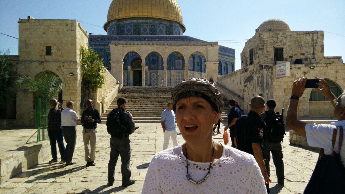 הורשעה הערבייה שתקפה את שולי מועלם בהר הבית