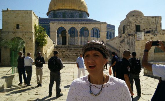 הורשעה הערבייה שתקפה את שולי מועלם בהר הבית