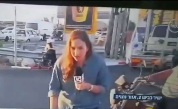 כתבת ערוץ 10 התעלפה בשידור חי. צפו