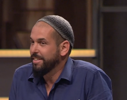 צפו: מגורש עמונה בויכוח פוליטי עם שופט מאסטר שף