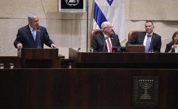סערה במליאה: צפו ב'נאום החמוצים' של נתניהו
