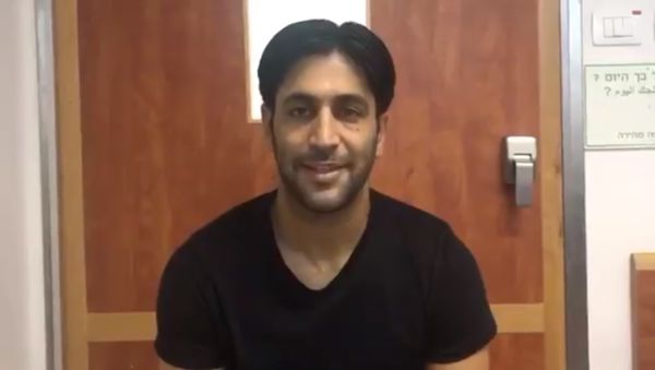 צפו: אליניב ברדה במסר ראשון מבית החולים