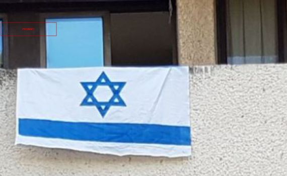 אחרי הסערה: רגב התערבה; דגל ישראל  נתלה מחדש