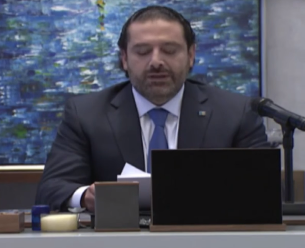 ראש ממשלת לבנון התפטר מתפקידו- ומאשים את איראן וחיזבאללה