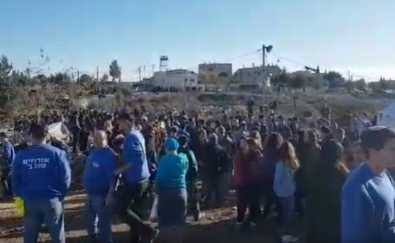 צפו: החל הפינוי בשכונת נתיב האבות