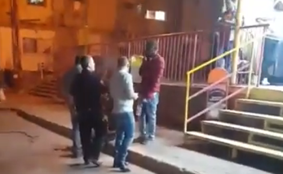 'כאן זה פלסטין': צפו: עימות בין מסתננים למפגינים באילת