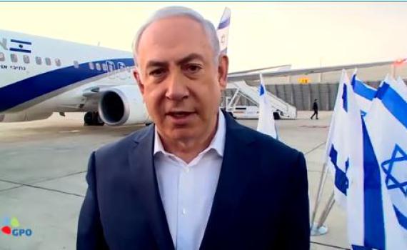 למצוא פתרון למסתננים: נתניהו המריא לקניה