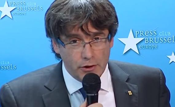 נשיא קטלוניה המודח הסגיר את עצמו למשטרת בלגיה