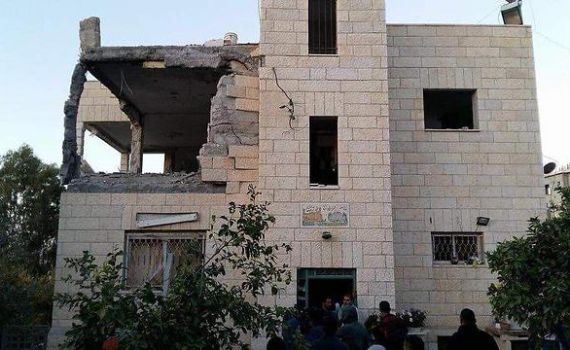 צה"ל הרס את בית המחבל שביצע פיגוע בהר אדר