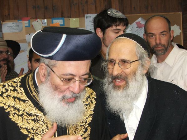 הרב אבינר: "קיבלנו אישור פוליטי שהרב עמאר ענק"