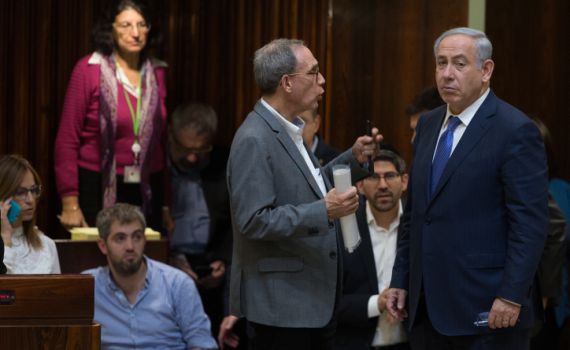 הח"כ מהאופוזיציה בנאום מלא שבחים לנתניהו