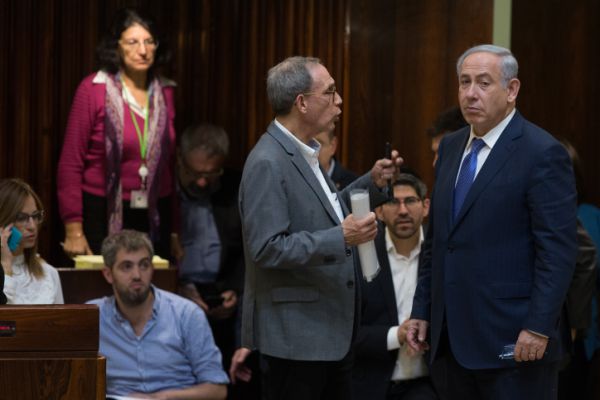 הח"כ מהאופוזיציה בנאום מלא שבחים לנתניהו