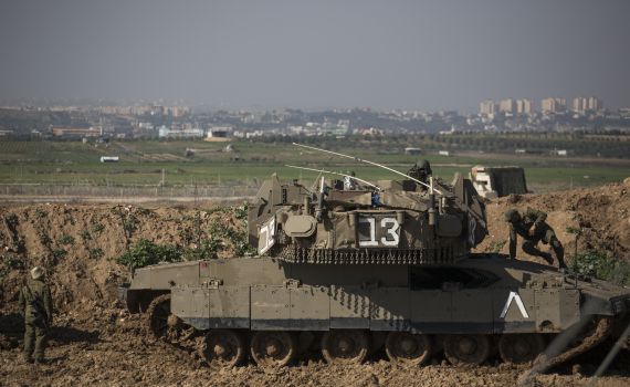 ירי הפצ"מרים מעזה: תגובה על פיצוץ המנהרה