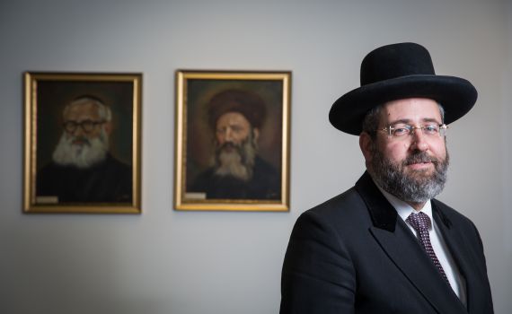 הרב לאו מחזק את ליצמן: "קידוש שם שמים"