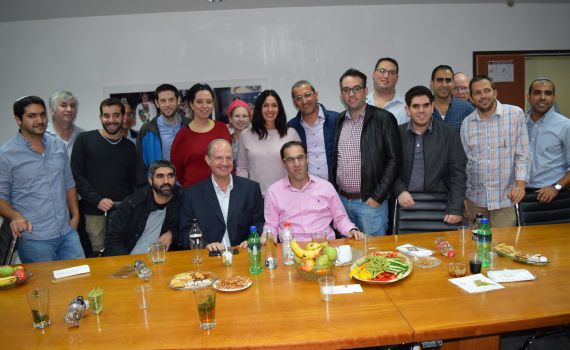 הברנז'ה הסרוגה נפגשה עם השרה מירי רגב