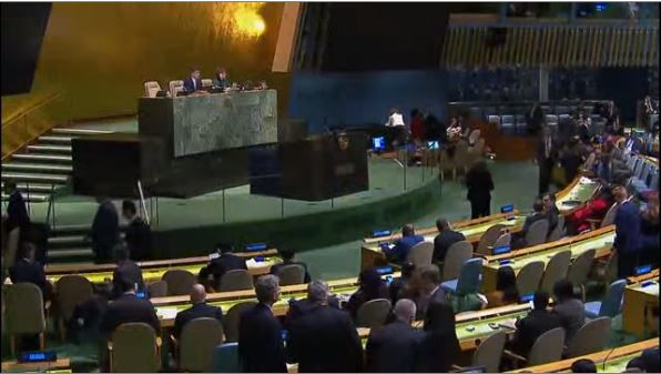 שידור חי: ההצבעה באו"ם נגד ההכרה בירושלים