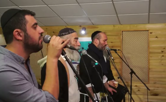 צפו: כשגדולי הזמר היהודי מתאחדים לניגון אחד