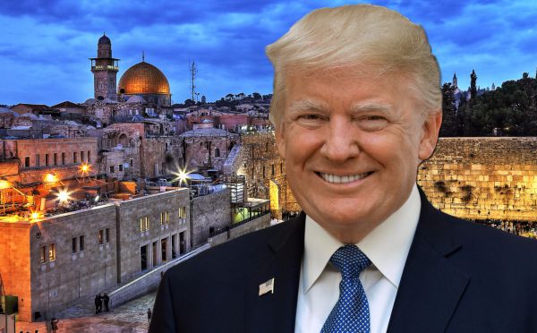 טארמפ מקדם מדינה פלסטינית שבירתה ירושלים