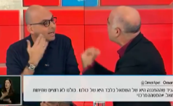 צפו: דרור אידר משתולל על אלדד יניב