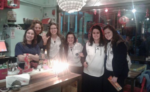 "אנשים התלהבו" 400 חניכות הדליקו את תל אביב