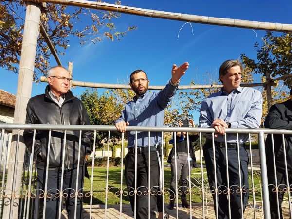 מנכ"ל מכבי בסיור מיוחד באיזור בנימין