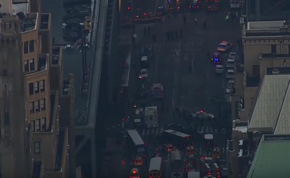 צפו: פצועים בפיצוץ מטען בניו יורק