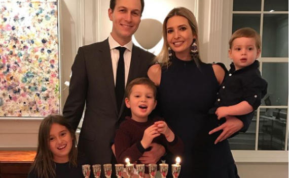 מאירה את העולם: כך איוונקה טראמפ חגגה חנוכה