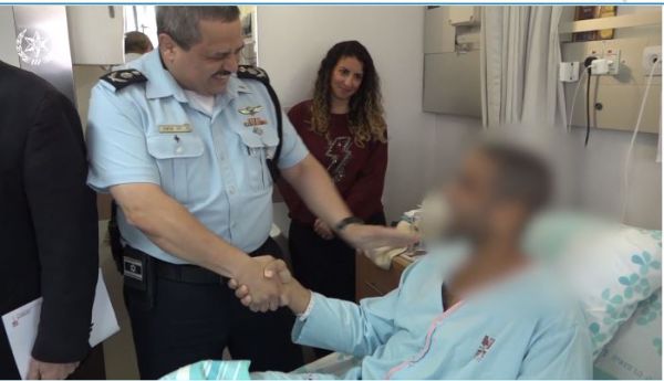 המפכ"ל בביקור לוחמי הימ"מ: "מצדיע לכם"