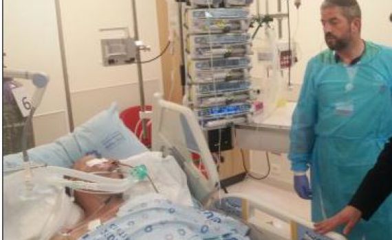 בשורות טובות: המאבטח שנפצע אנוש- שוחרר לביתו