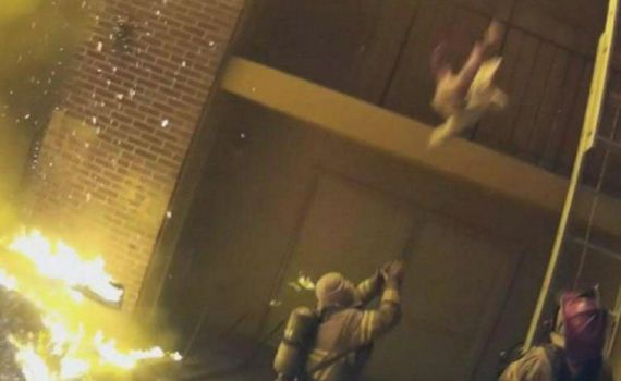 צפו: מבצע החילוץ הדרמטי של מכבי האש בארה"ב