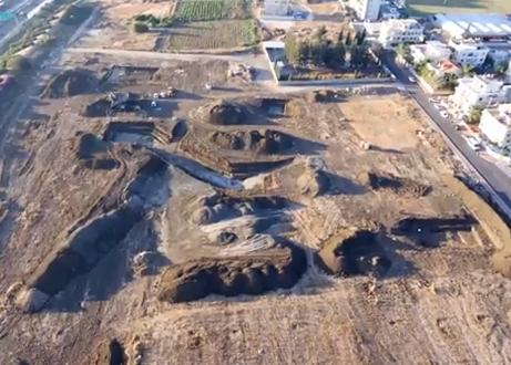 בשרון נחשף אתר שמתוארך מלפני בריאת העולם