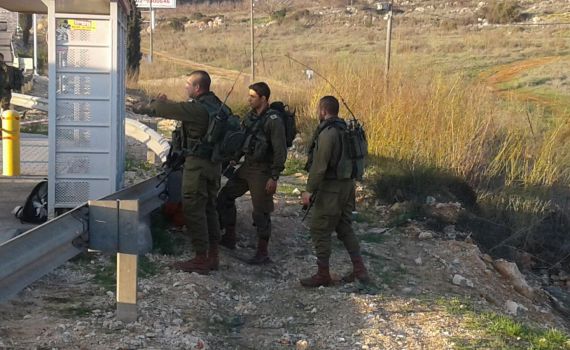 בפעם השנייה היום: שלושה מחבלים נעצרו בשומרון