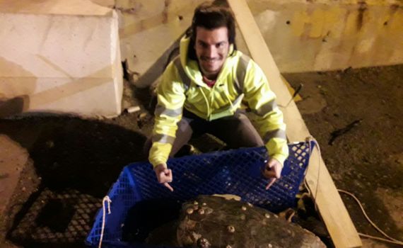 באמצע הלילה: עובדי נמל אשדוד מצילים חיים