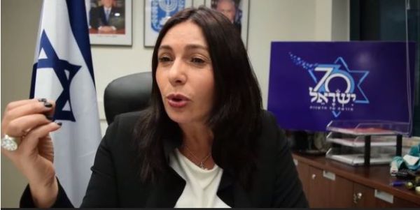 רגב מאשימה את זנדברג: "מפזרת השמצות ופוגעת בישראל"