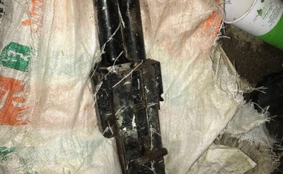 הנשק החריג שלוחמנו תפסו אצל הפלסטיני