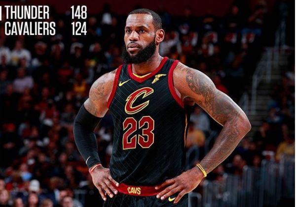 ניצחון מוחץ של אוקלוהמה על קליבלנד