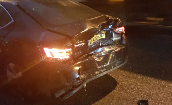 ח"כ מרגי היה מעורב בתאונה ונפגע באורח קל