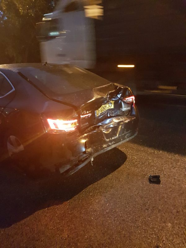 ח"כ מרגי היה מעורב בתאונה ונפגע באורח קל