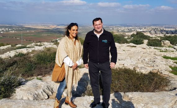 שעות לפני הפיגוע: אחינועם ניני הגיעה לבקר בשומרון